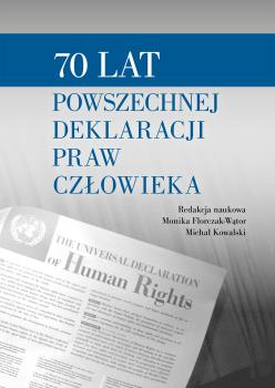 Cover for 70 lat Powszechnej Deklaracji Praw Człowieka